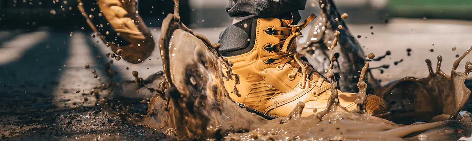 waterdichte werkschoenen vs ademend