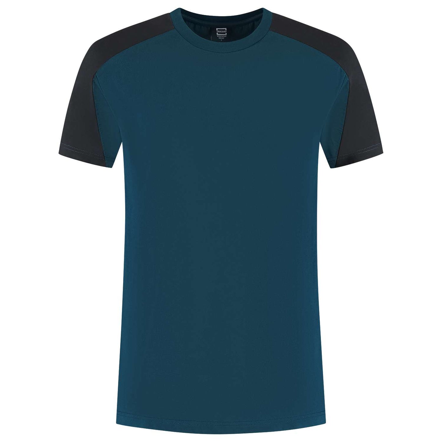 Tricorp T-shirt Bicolor Redefined 106106 Navy-Zwart