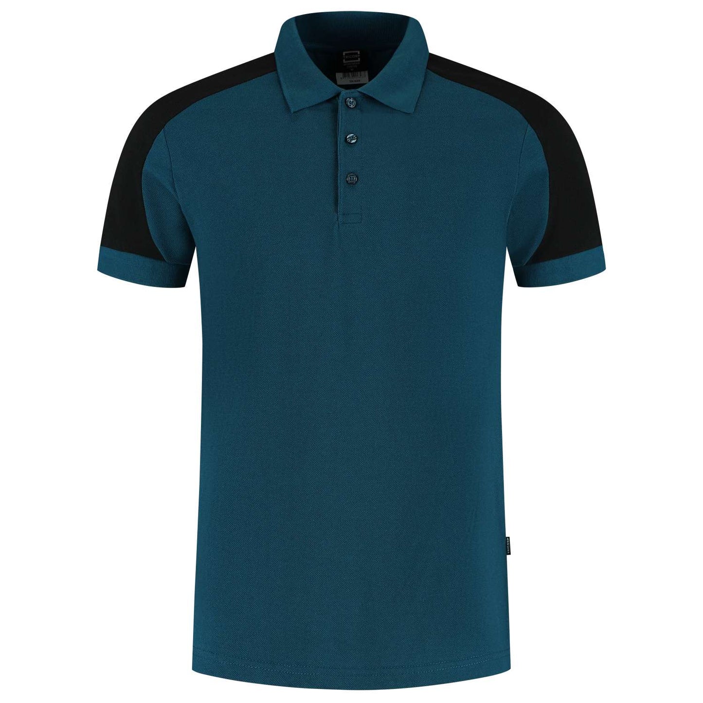 Tricorp Poloshirt Bicolor Redefined 206106 Navy-Zwart
