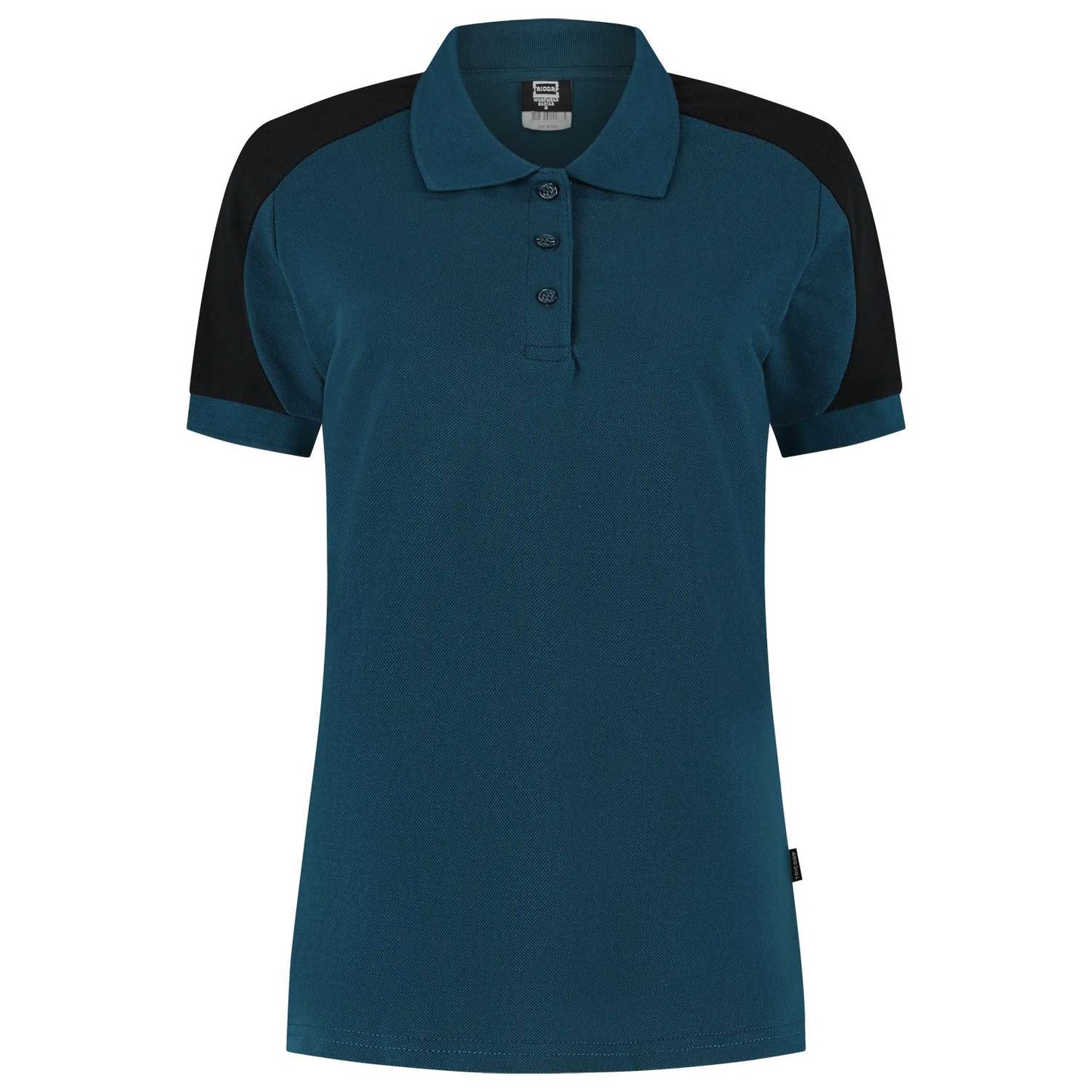 Tricorp Poloshirt Bicolor Redefined Dames 206108 Navy-Zwart