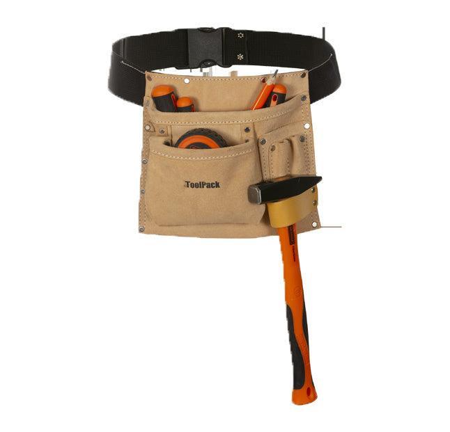 Leren gereedschapsgordel 366.006 ToolPack gevuld