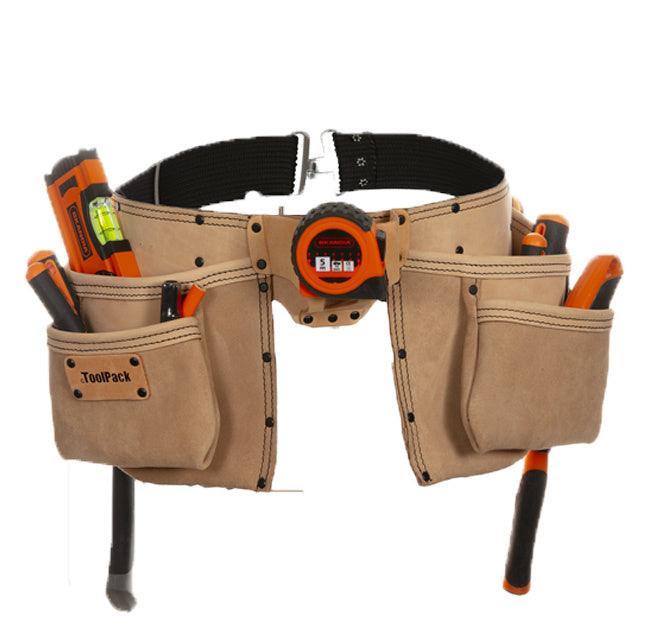 Leren gereedschapsgordel 366.072 ToolPack gevuld