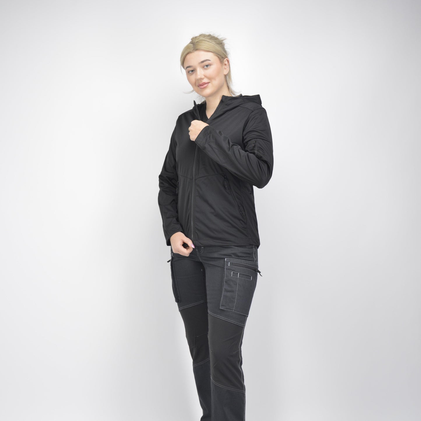 Softshell jack Santino Seattle dames outfit