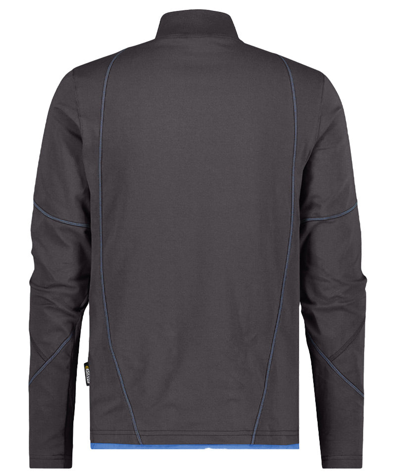 T-shirt met lange mouwen Dassy Sonic grijs achterkant