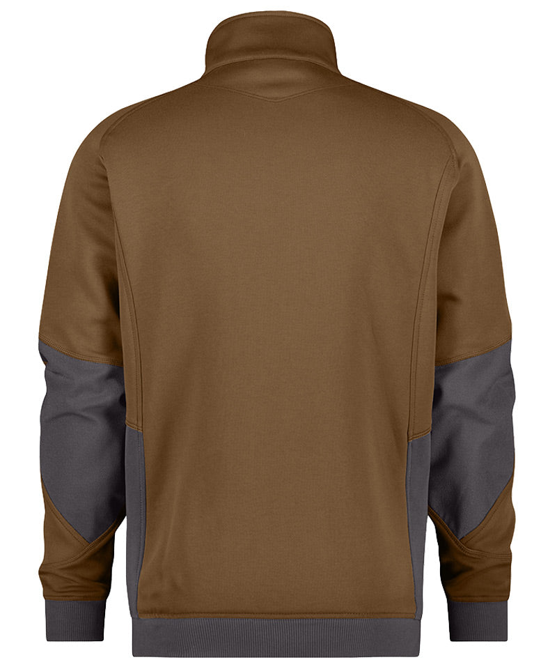 Dassy vest Velox bruin achterkant