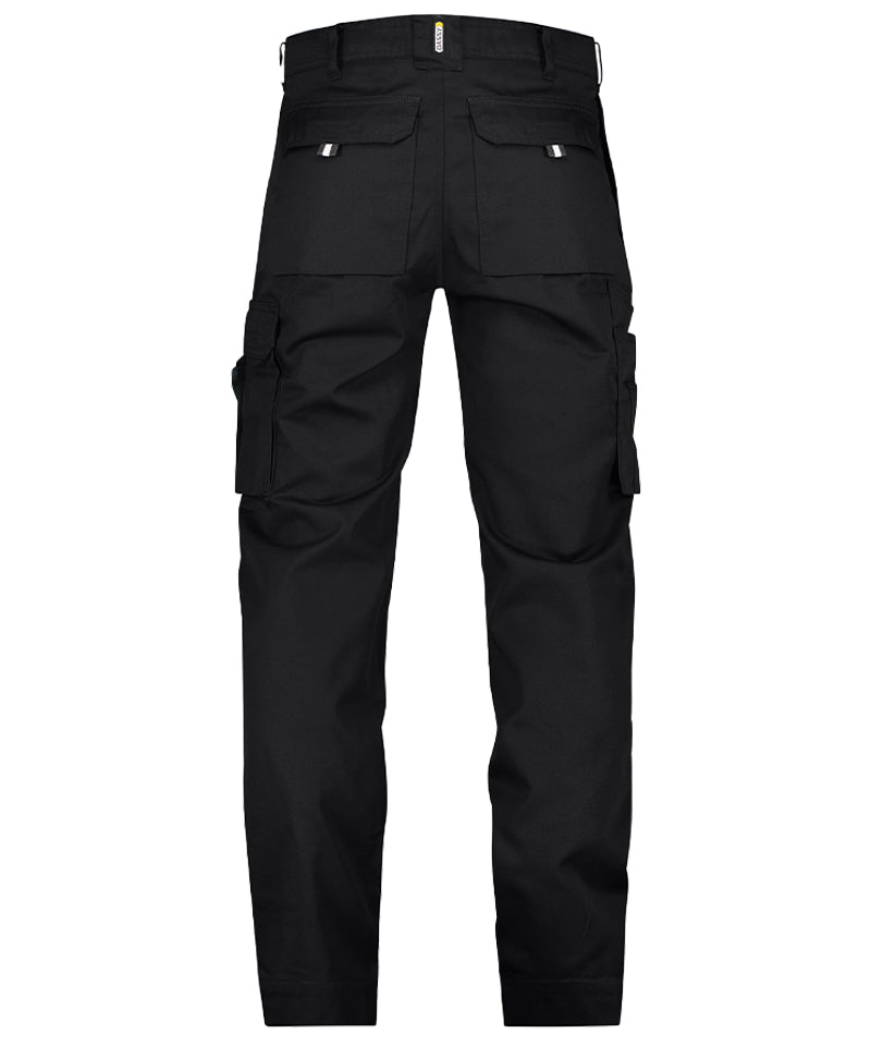 Werkbroek Dassy Miamizwart achterkant