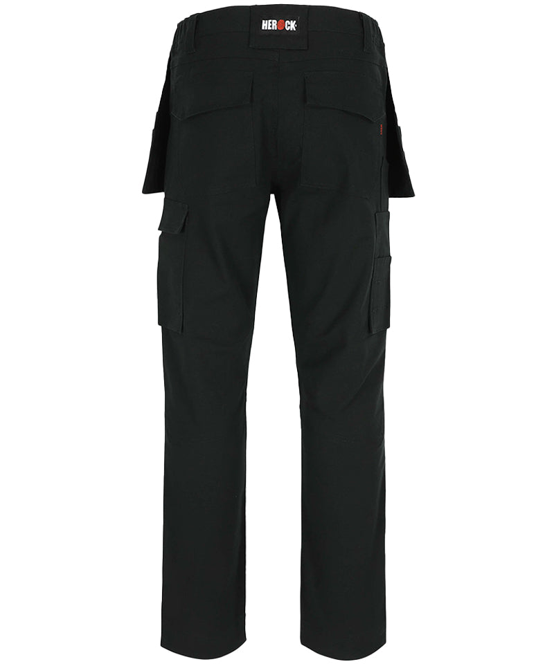 Herock werkbroek Spero Zwart Achterkant