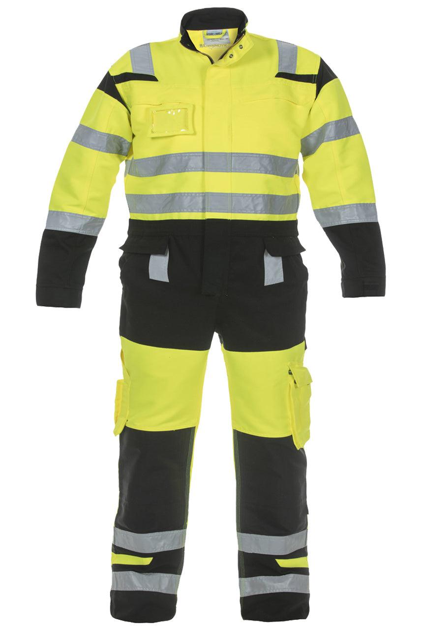 Overall hydrowear high-vis Hove geel