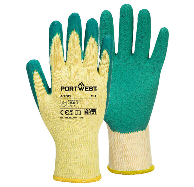 Werkhandschoenen Latex Grip A150