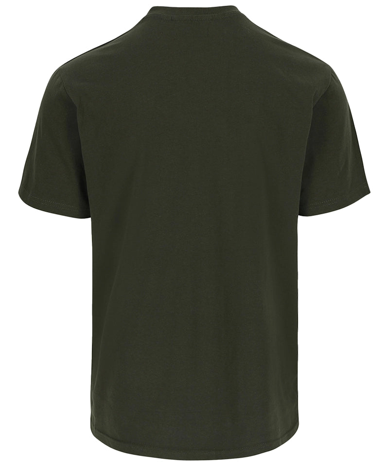 T-shirt Argo Herock khaki achterkant