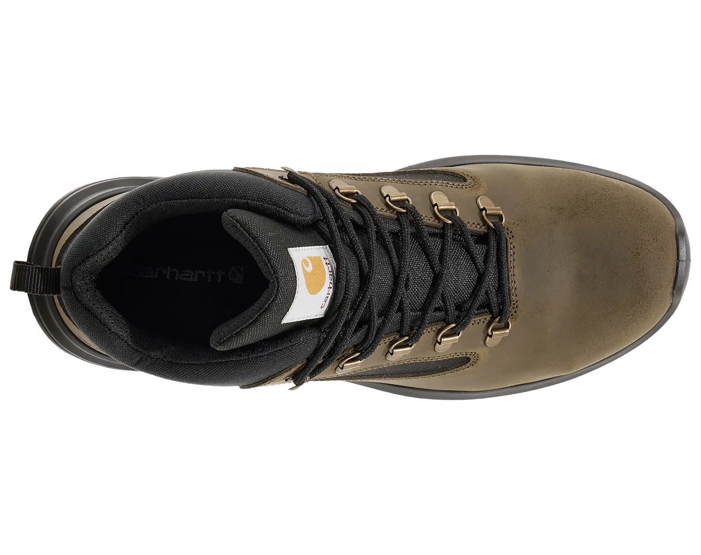 Carhartt werkschoenen Belmont groen S3L bovenkant