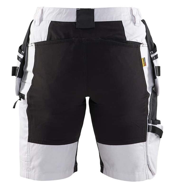 Blaklader Korte schildersbroek dames stretch 7171 achterkant