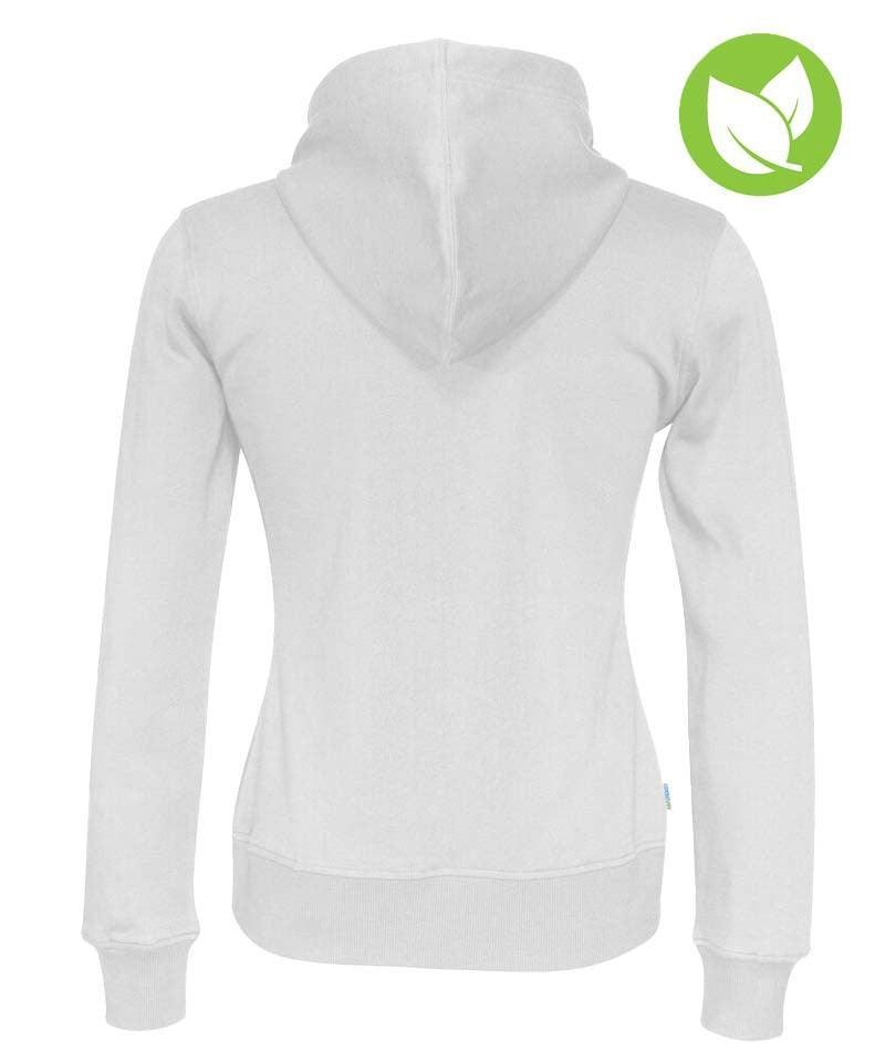 Cottover hoodie dames wit achterkant