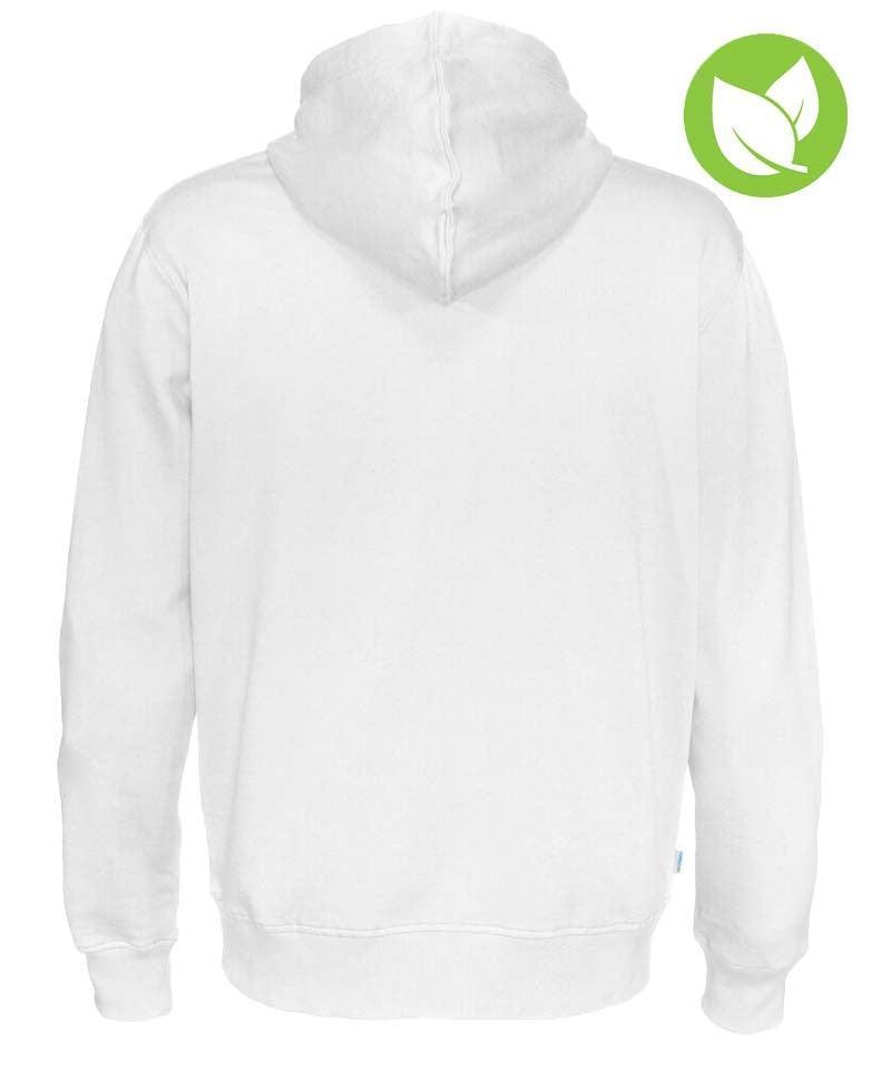 Cottover hoodie heren wit achterkant