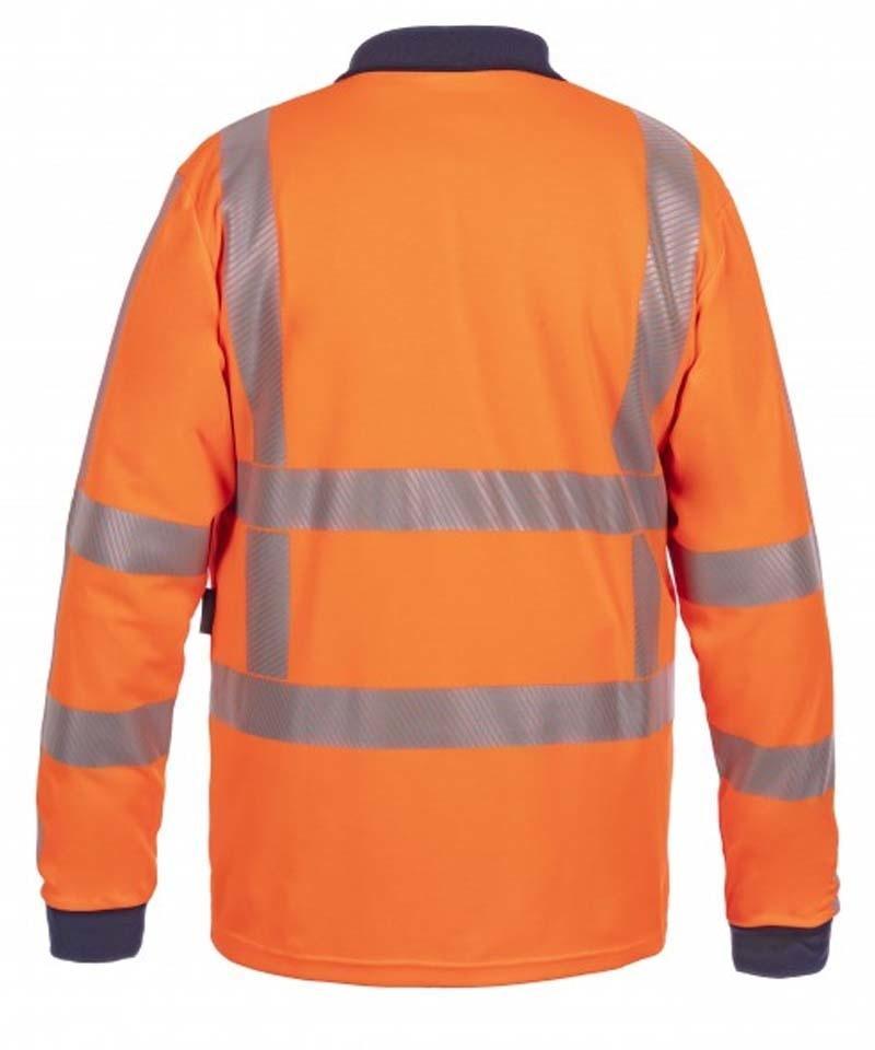 RWS poloshirt lange mouwen Hydrowear Trinidad achterkant