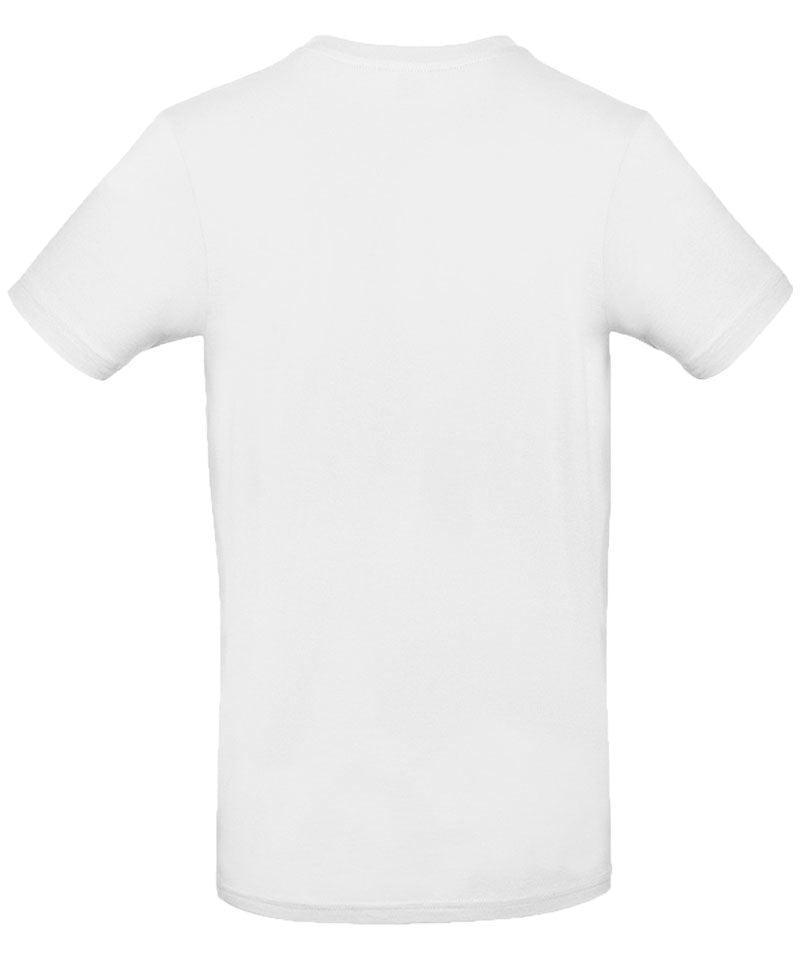 T-shirt pakket katoen 5 pack wit achterkant
