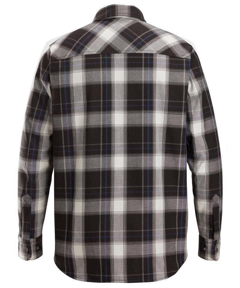 Houthakkers overhemd gevoerd Snickers 8522 achterkant