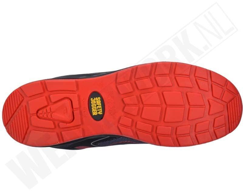Safety Jogger werkschoenen Cador Rood S1P SRC ESD zool
