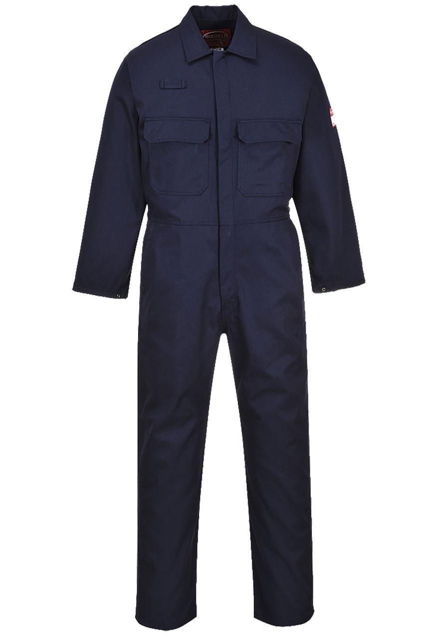 Vlamvertragende Overall Bizweld Portwest navy