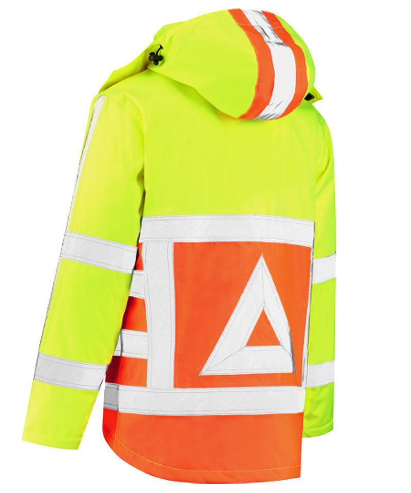 Oxford RWS Verkeersregelaar parka jas RWS achterkant