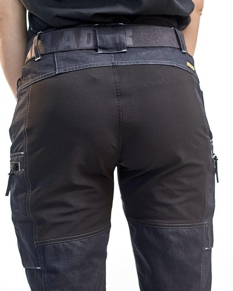 Dames stretch werkbroek Denim Blaklader detail