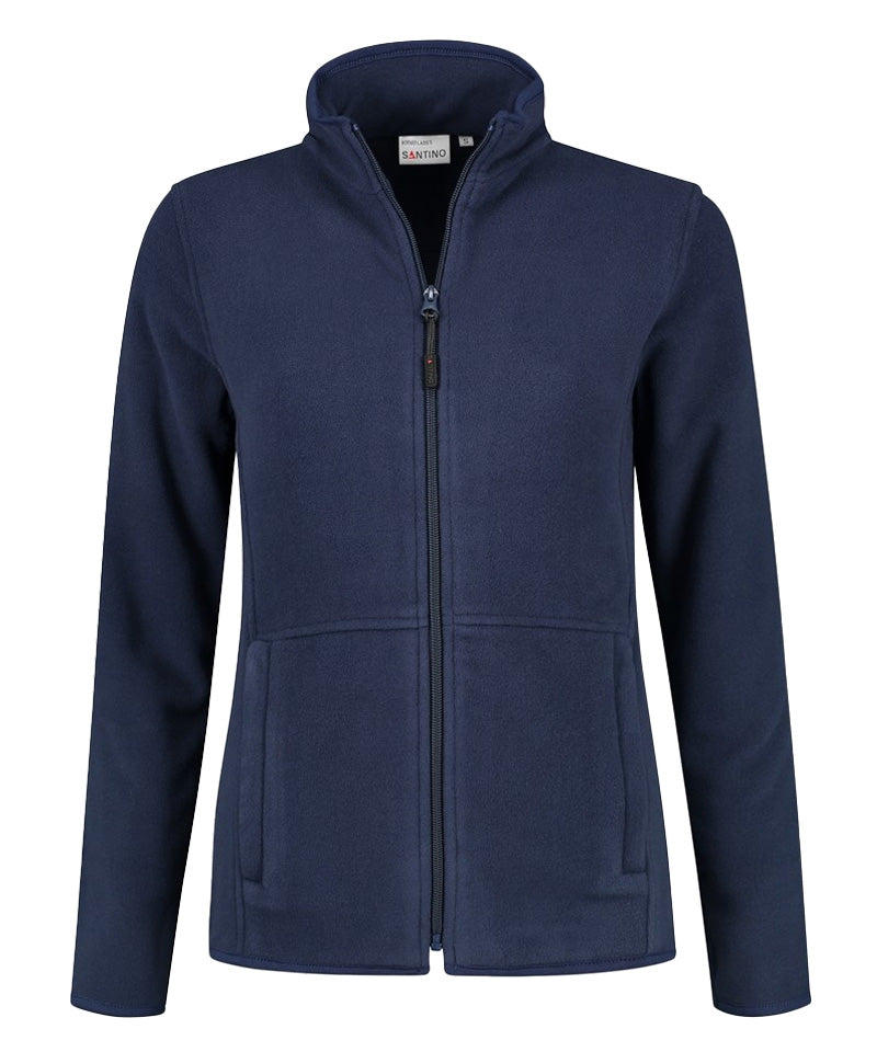 Fleece vest Bormio Dames Navy