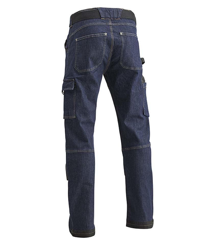 Werkspijkerbroek 4-Work Nerja Stretch achterkant