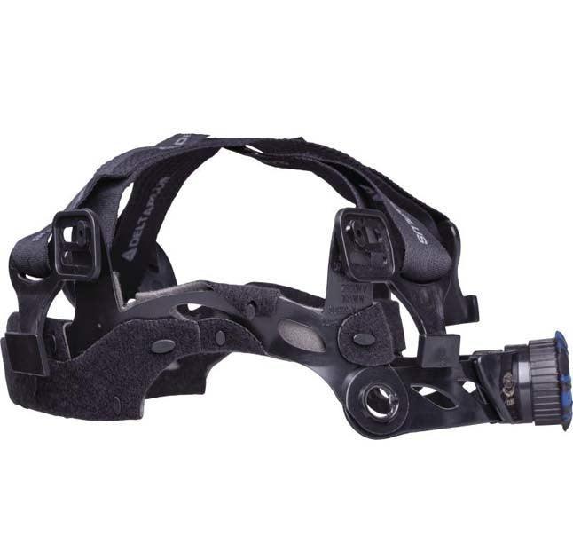 Klimhelm met ventilatie Delta Plus Granite wind rood binnenkant