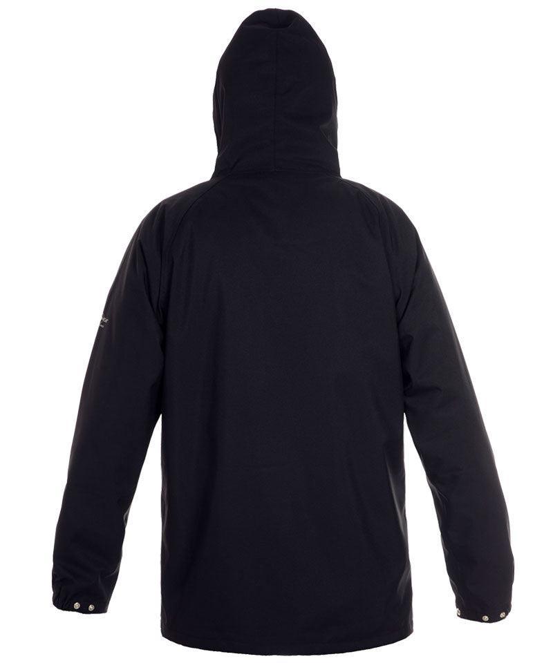 Hydrowear Regenjas Borneo zwart achterkant