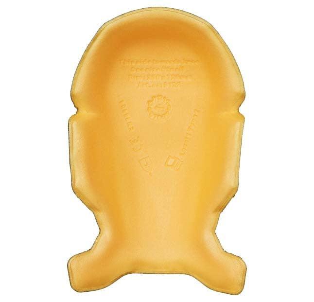 Kniestukken ergonomisch gevormd Snickers 9122 binnenkant