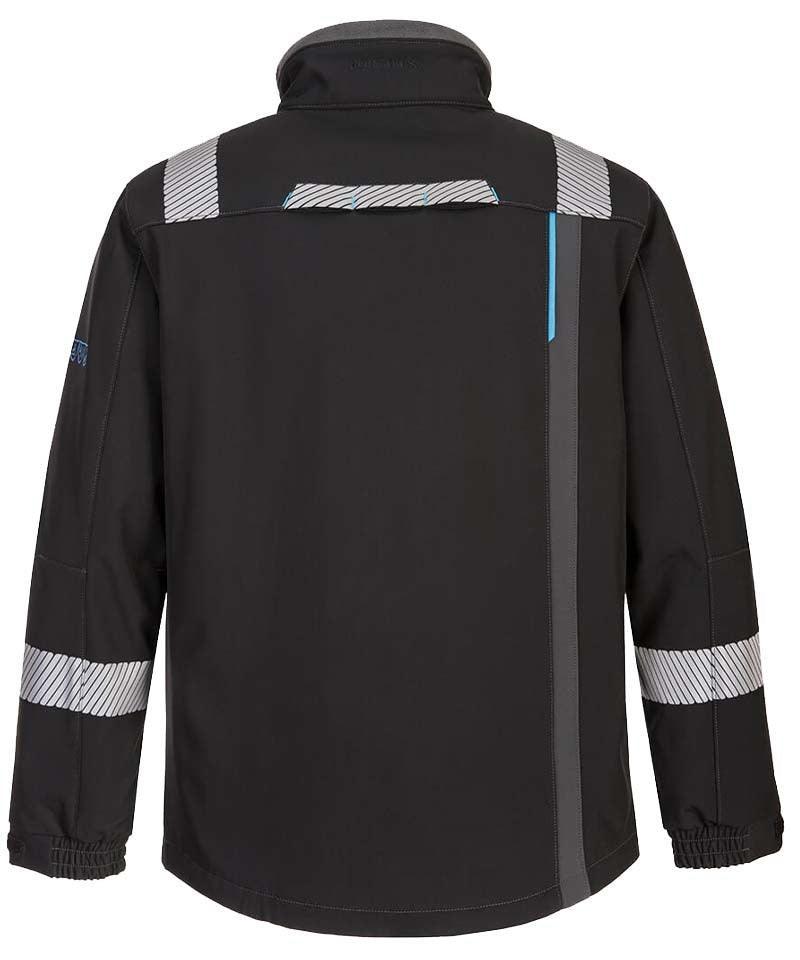 Vlamvertragende softshell antistatisch Portwest FR704 achterkant
