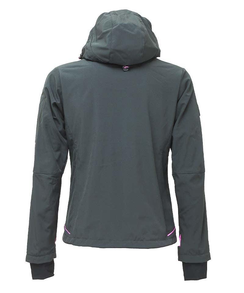Softshell jas dames U-Power Space achterkant