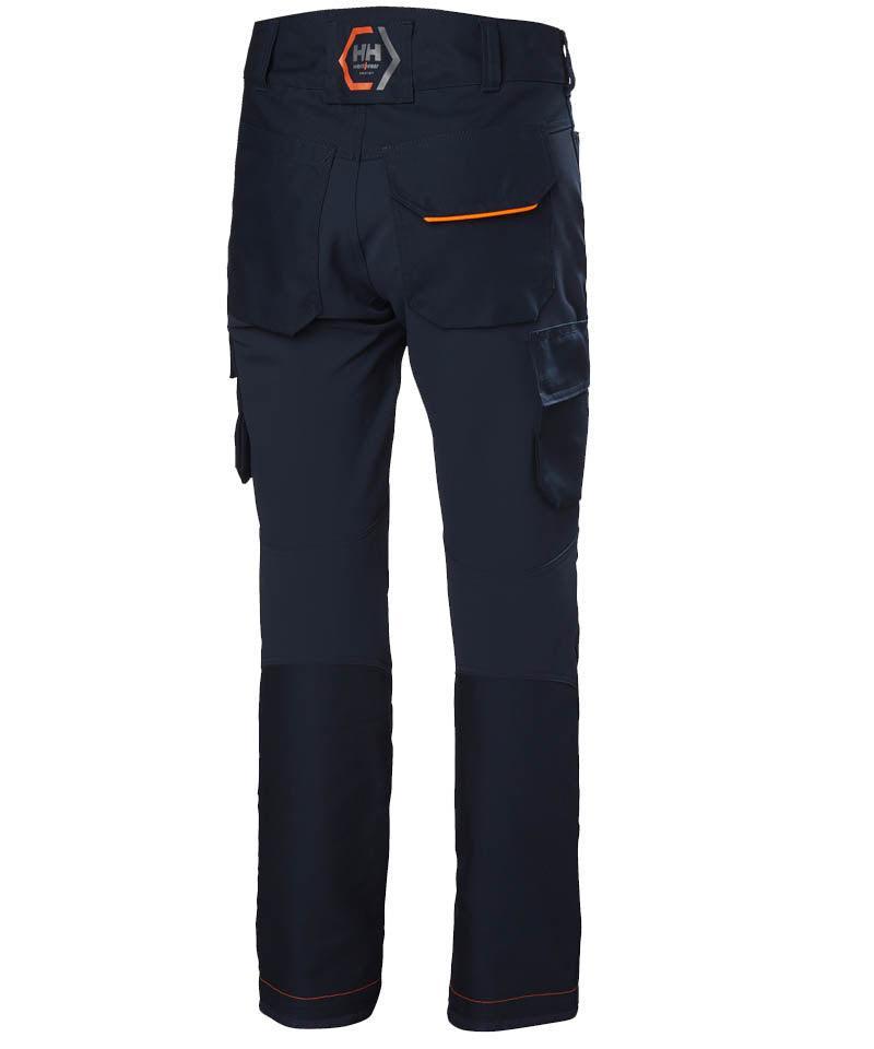 Werkbroek Chelsea Evolution service stretch Helly Hansen navy achterkant