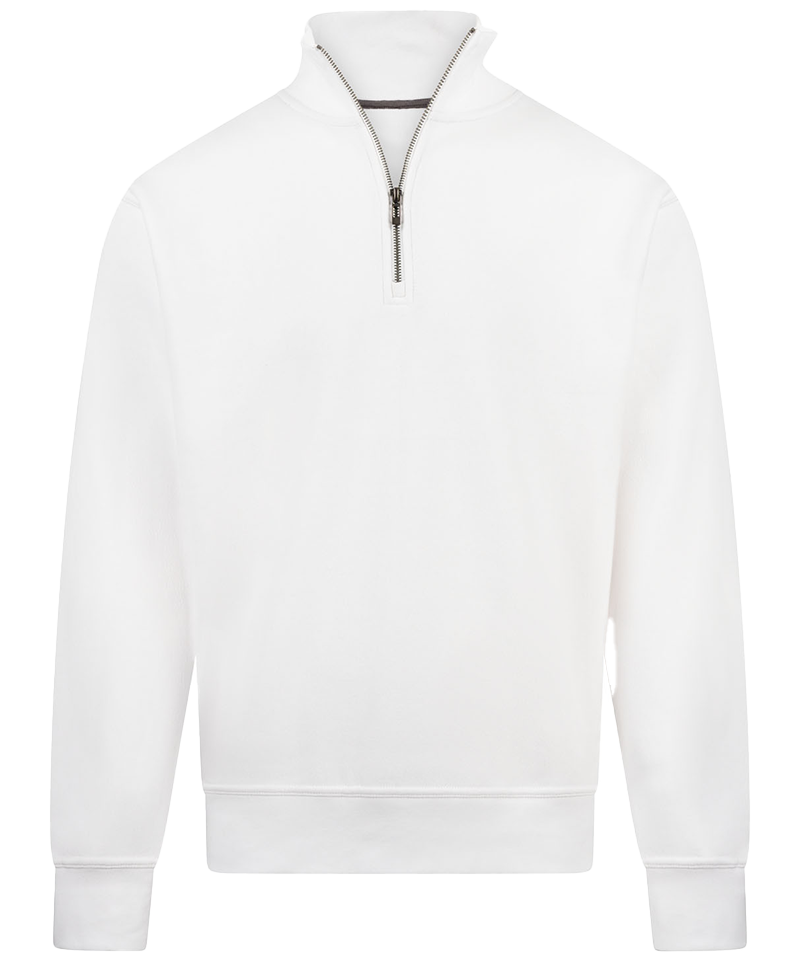 Zipneck sweater Back to basics wit