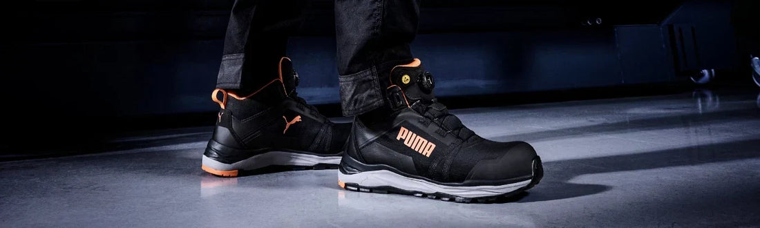 Puma werkschoenen boa sluiting