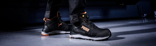 Puma werkschoenen boa sluiting