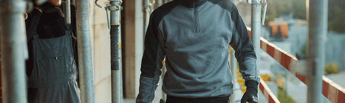 Blogbanner waarom kiezen voor een werktrui of werksweater?