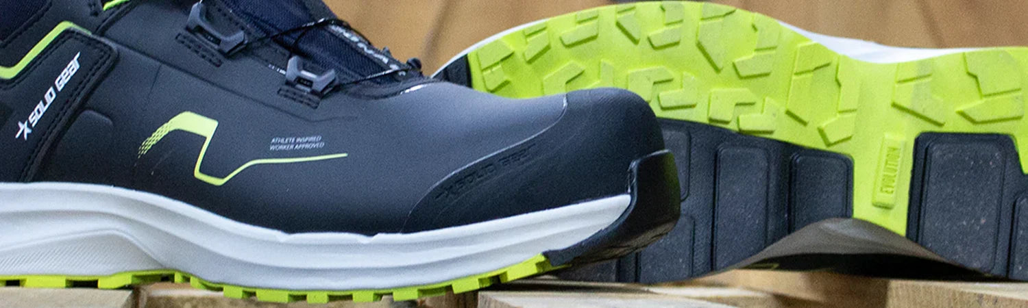 zool & grip van werkschoenen
