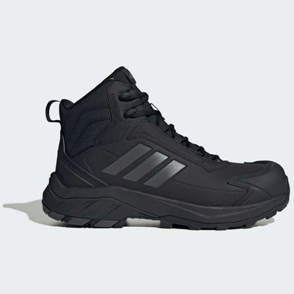 Adidas werkschoenen Granor Hoog S3S Zwart/Grijs voorkant