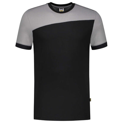Tricorp T-shirt Bicolor Naden 102006 Zwart-Grijs