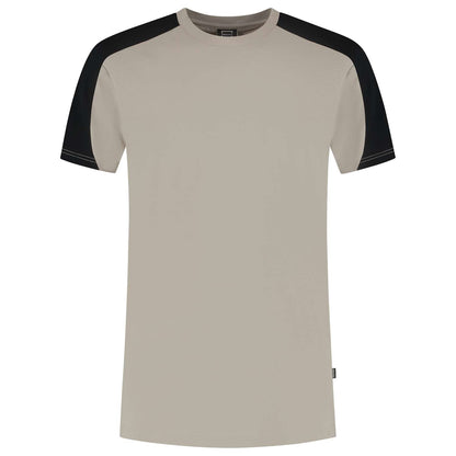 Tricorp T-shirt Bicolor Redefined 106106 Khaky-Zwart