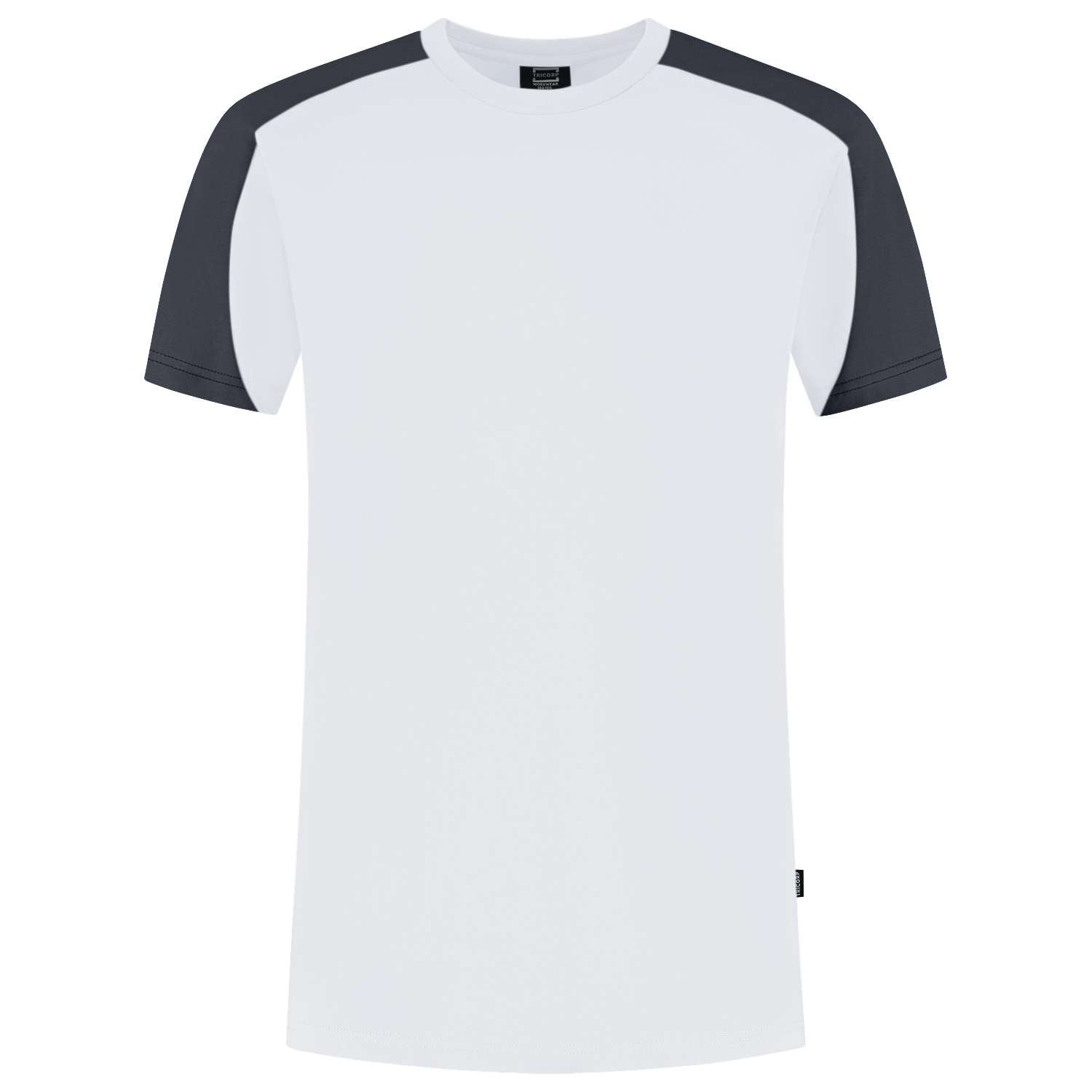 Tricorp T-shirt Bicolor Redefined 106106 Wit-Grijs