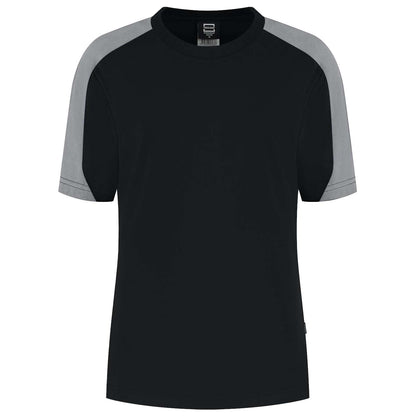 Tricorp T-shirt Bicolor Redefined Dames 106109 Zwart-Grijs