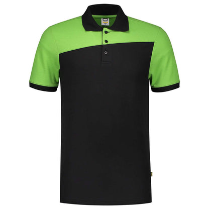 Tricorp Poloshirt Bicolor Naden 202006 Zwart-Groen