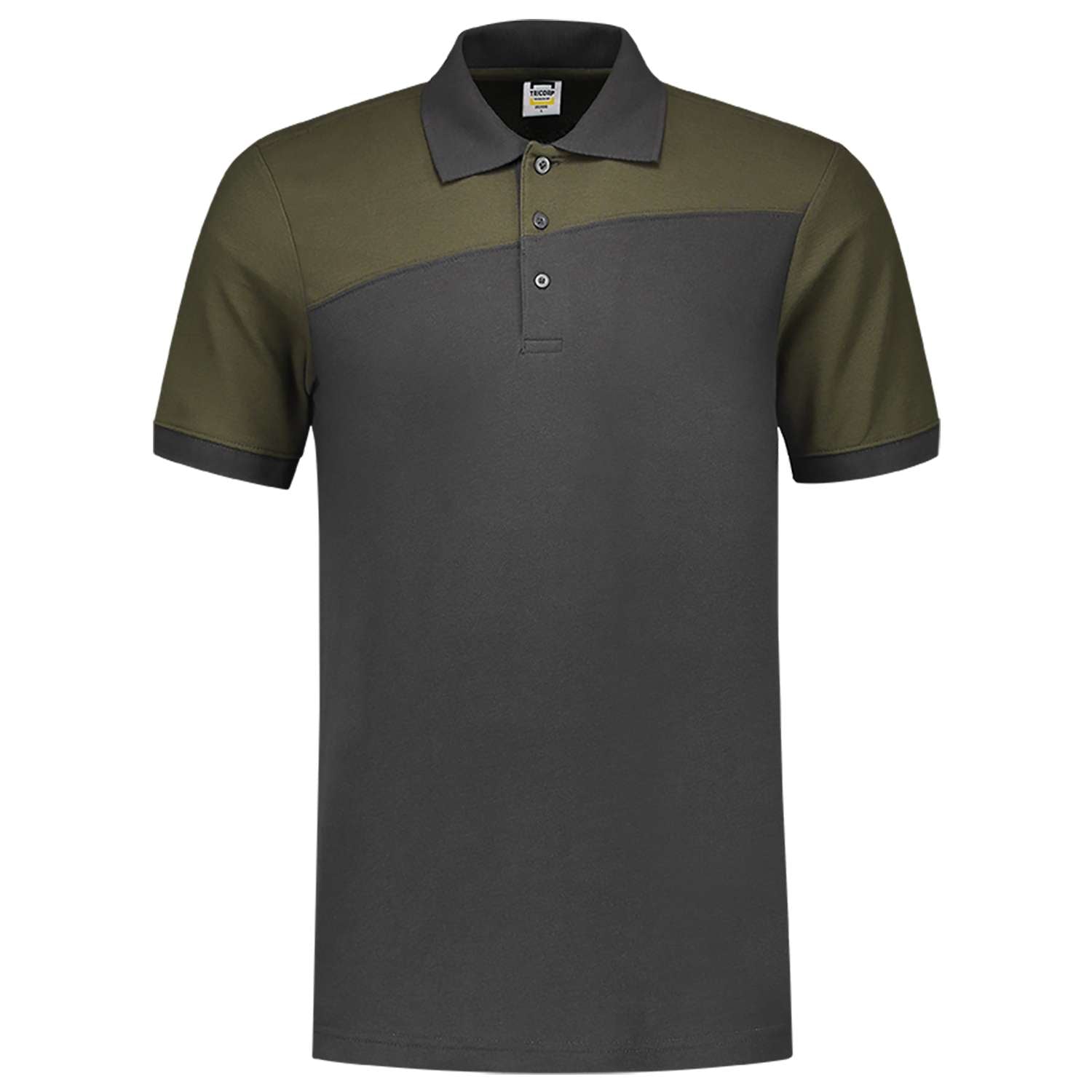 Tricorp Poloshirt Bicolor Naden 202006 Grijs-Groen