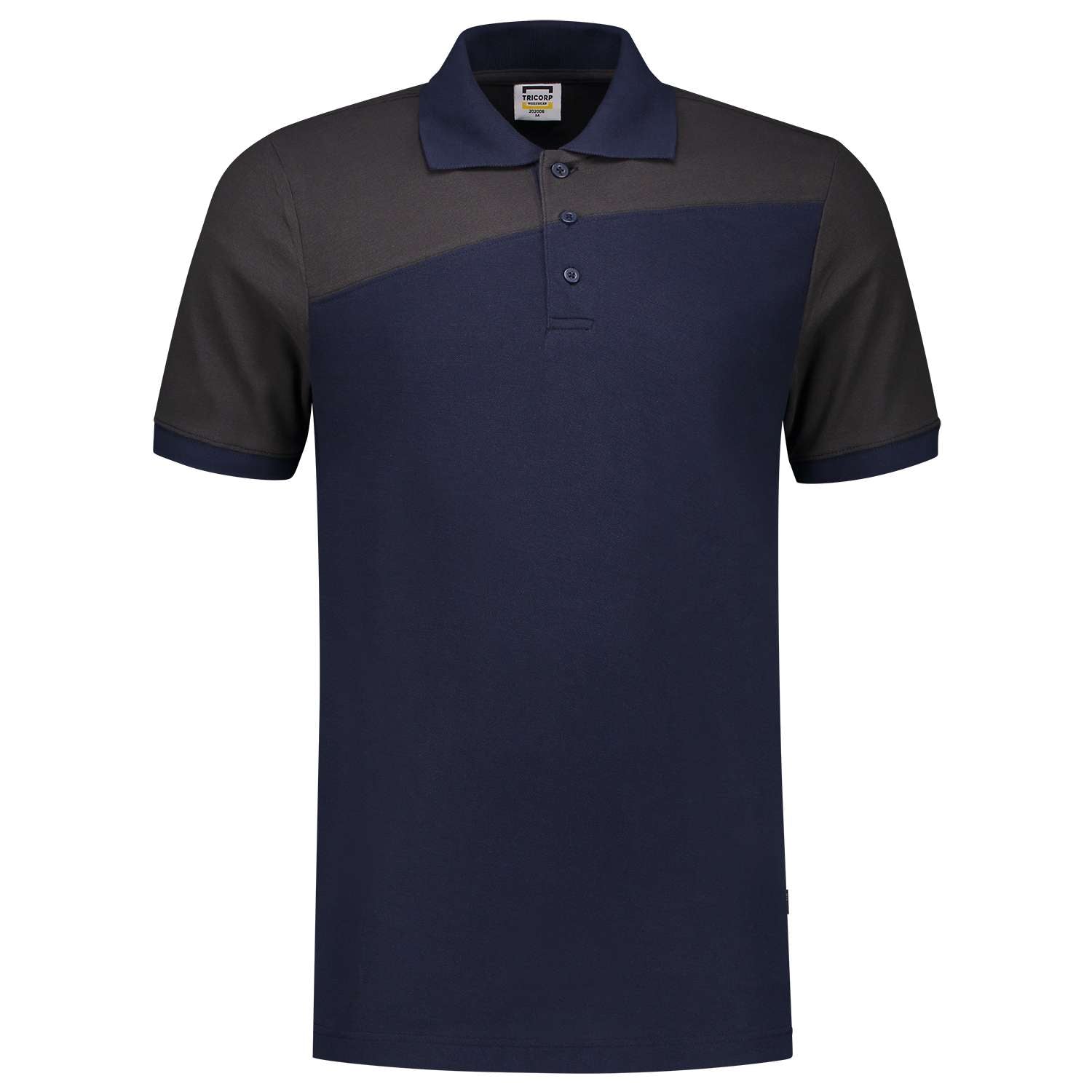 Tricorp Poloshirt Bicolor Naden 202006 Navy-Grijs