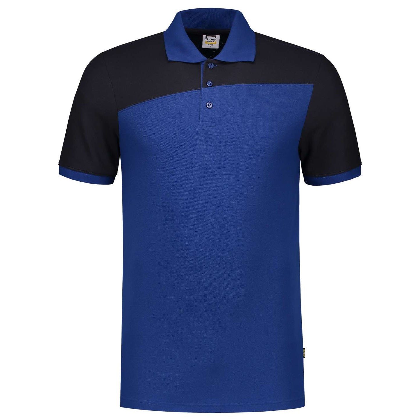 Tricorp Poloshirt Bicolor Naden 202006 Kobaltblauw-Navy