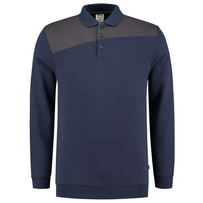 Tricorp Polosweater Bicolor Naden 302004 Navy-Grijs