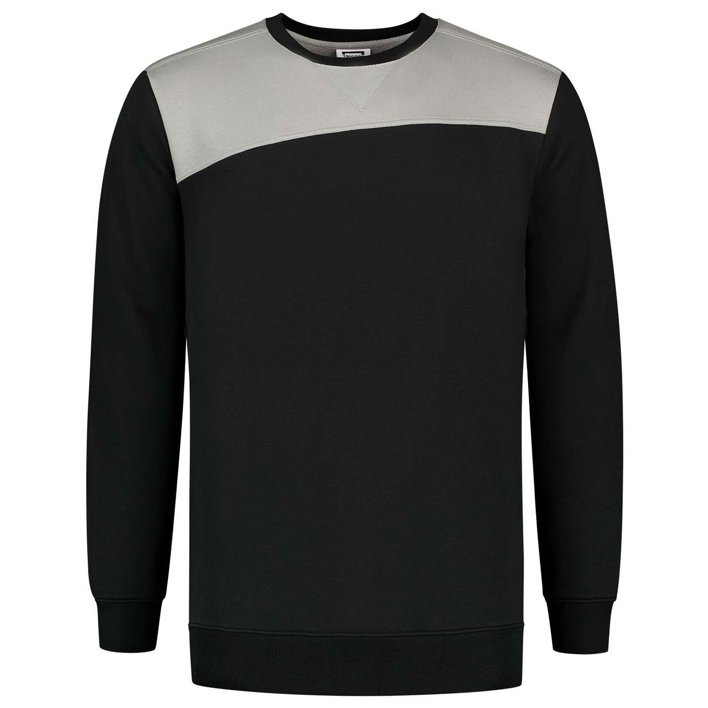 Tricorp Sweater Bicolor Naden 302013 Zwart-Grijs