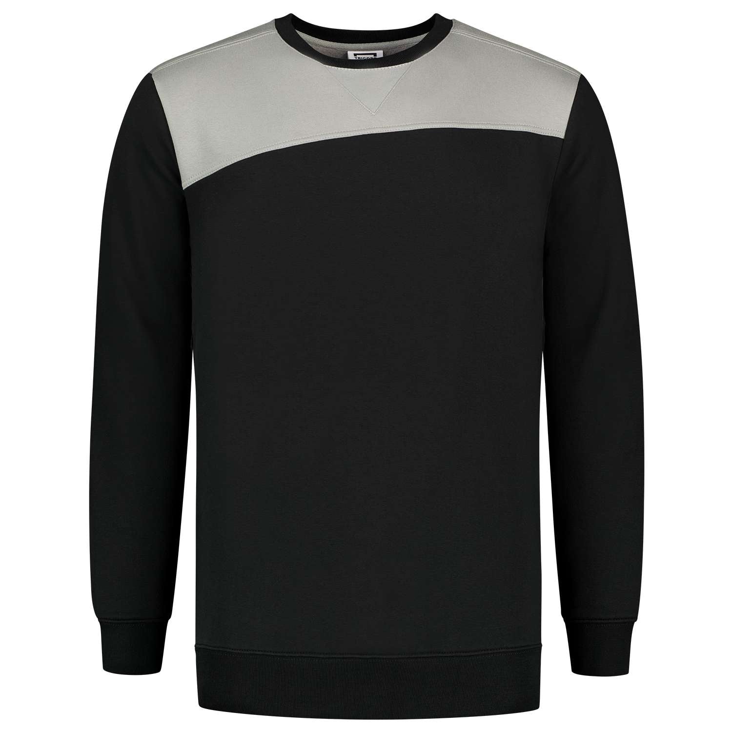 Tricorp Sweater Bicolor Naden 302013 Zwart-Grijs